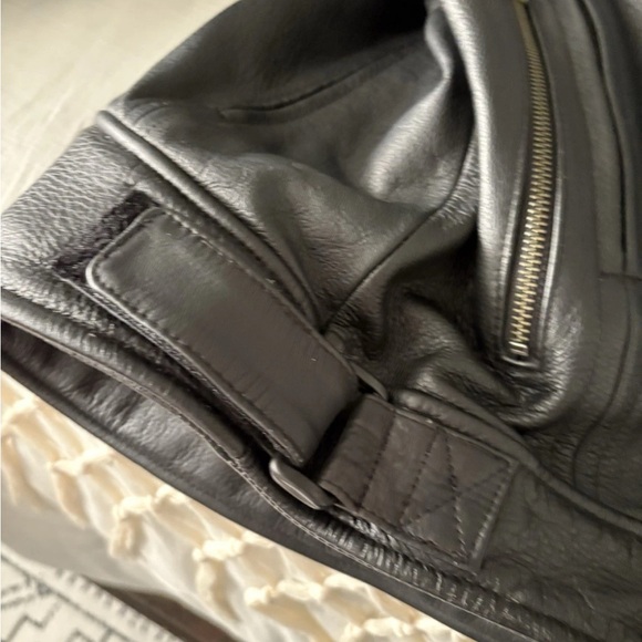 Harley-Davidson men’s crossroad reflective black leather jacket. Size XL - Picture 9 of 10